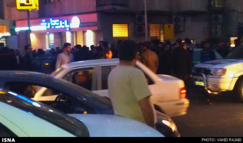 درگیری شدید ماموران شهرداری تهران با دست‌فروشان +عکس