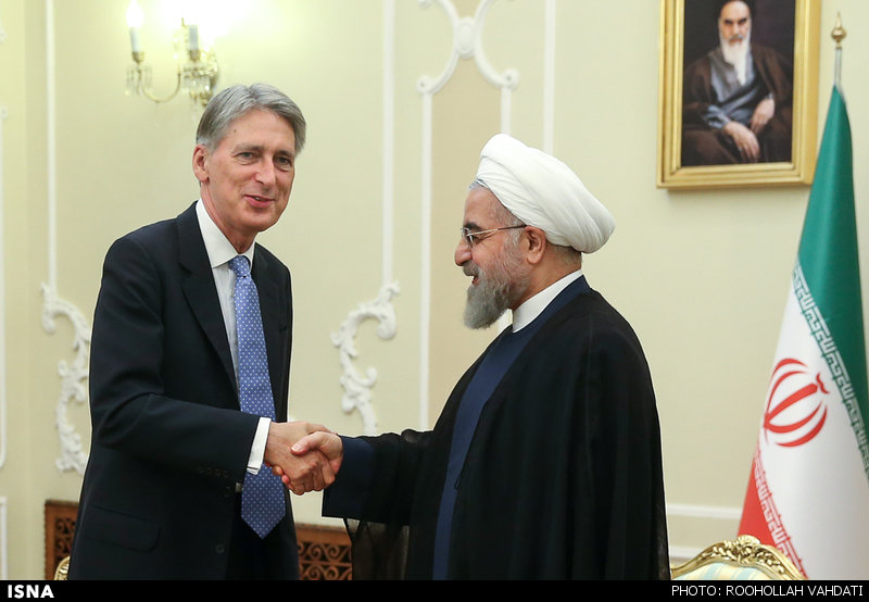 وزیر خارجه انگلیس با رییس جمهوری دیدار کرد+عکس