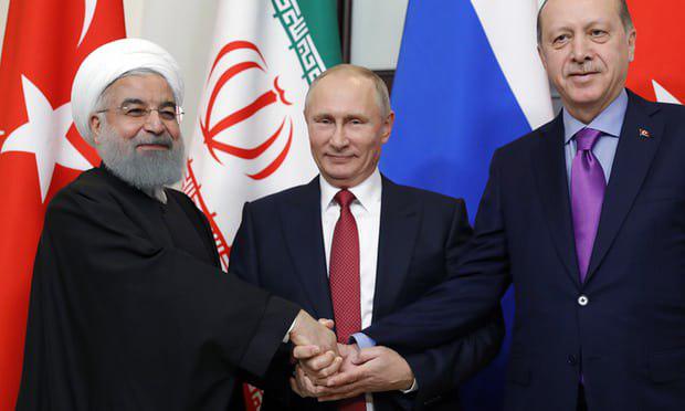 توافق ایران، ترکیه و روسیه درباره سوریه/گاردین: آمریکا و اروپا به حاشیه رانده شدند