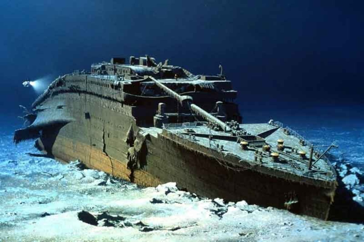 فیلم| وضعیت کنونی کشتی «تایتانیک» در اعماق اقیانوس