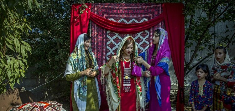 تصاویر| عروسی سنتی ترکمن