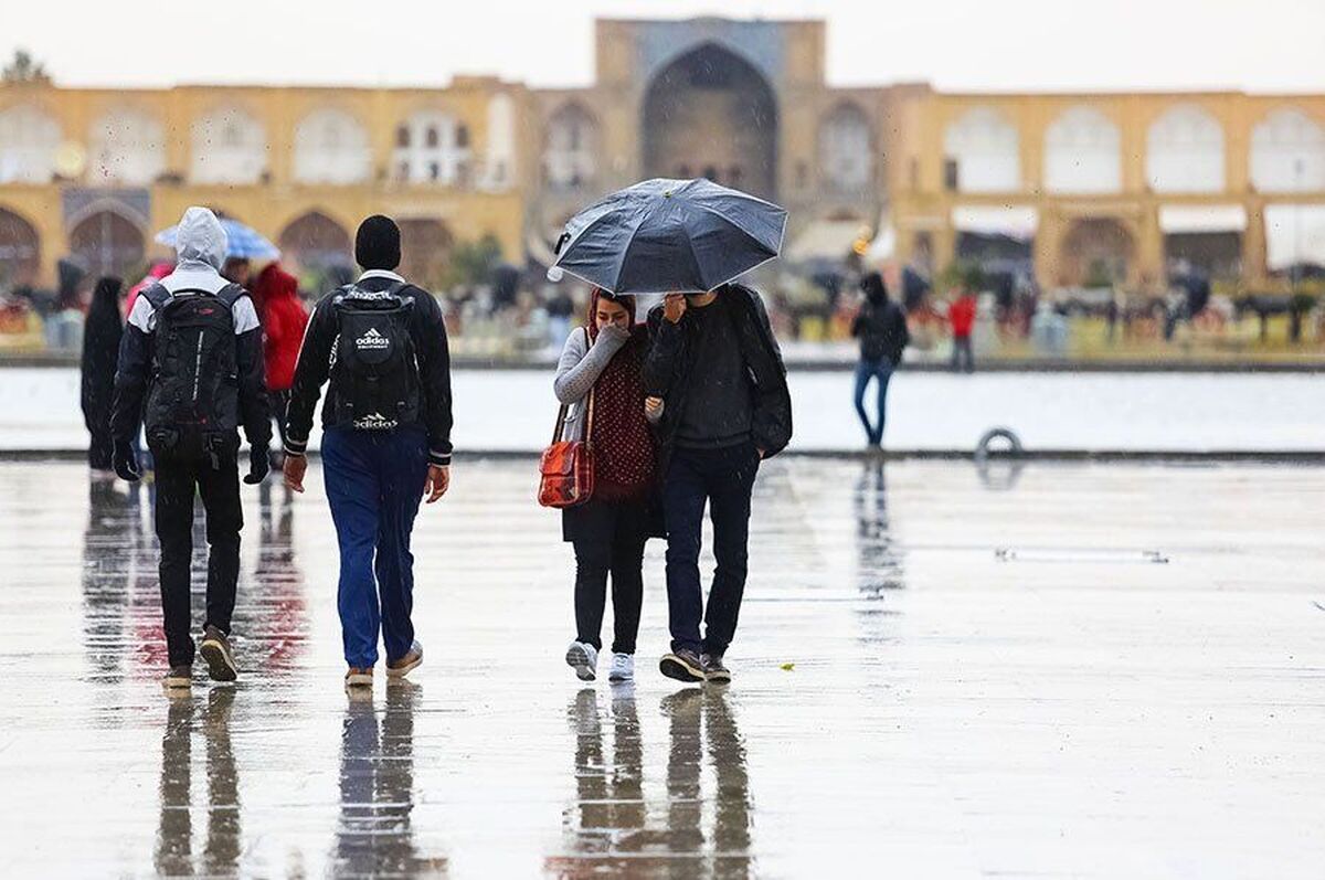 سامانه بارشی در استان اصفهان فعال می‌شود