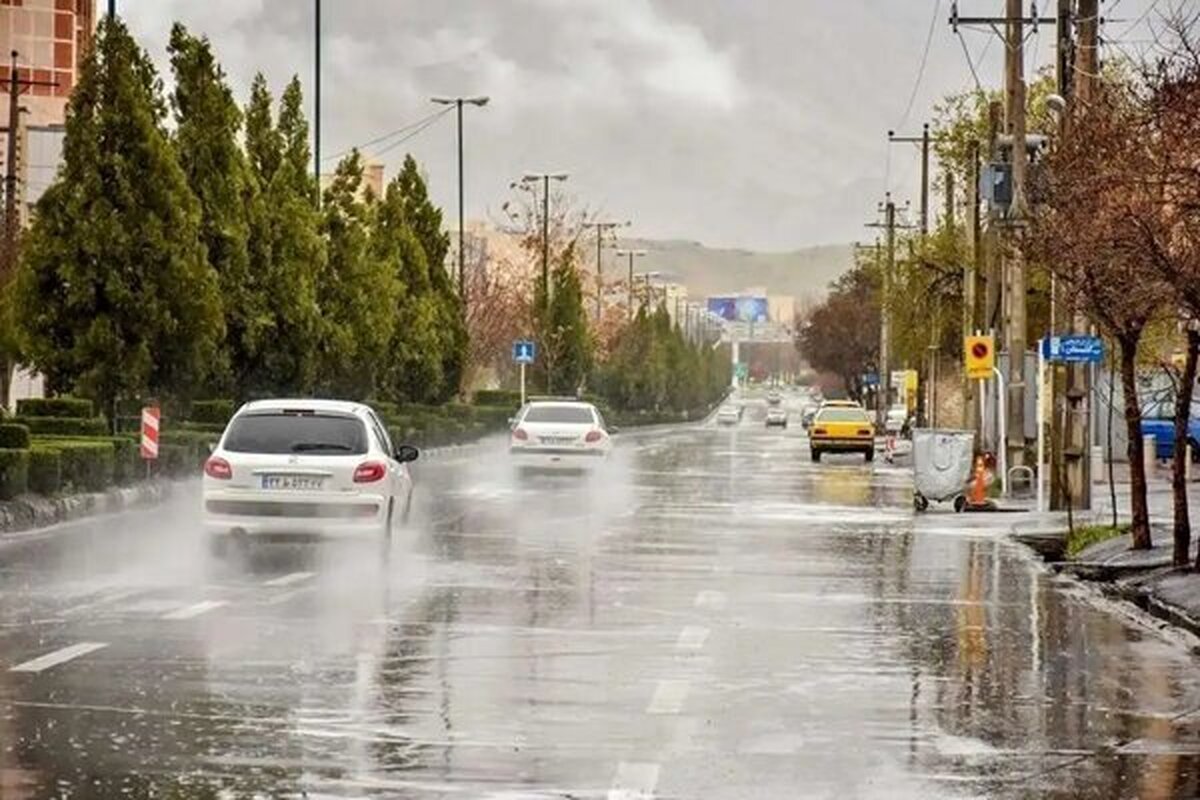 بیشترین بارش در شهرضا ثبت شد / کاهش کمینه دما در اصفهان