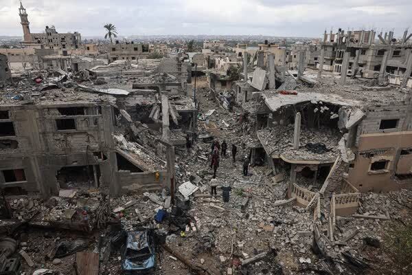 مقام سازمان ملل: آواربرداری در غزه حدود ۱۴ سال طول می‌کشد