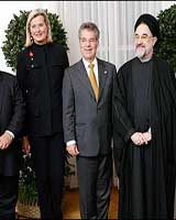 دیدار خاتمی با صدراعظم اتریش
