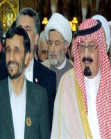 دیدار رئیس جمهور ایران با پادشاه عربستان