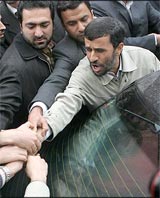 اغتشاش در سخنرانی احمدی‌نژاد!