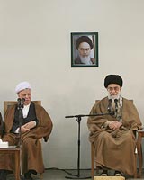 دیدار اعضای مجمع تشخیص با رهبری