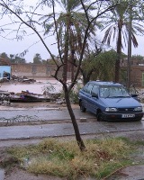 بمپور در محاصره سیل