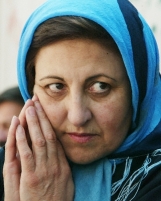 دفاع احمدی‌نژاد از عبادی در برابر انجمن ضد بهاییت