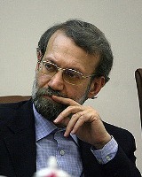 لاریجانی، رئیس موقت مجلس هشتم شد