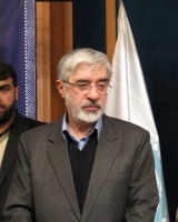 گزارش تصويری: مهندس موسوی در دانشگاه تهران (2)