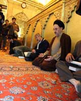 گزارش تصویری: خاتمی در شاهچراغ