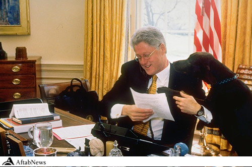 Bill Clinton & Buddy