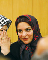 مجادله لفظی تهمینه میلانی و فرزاد حسنی