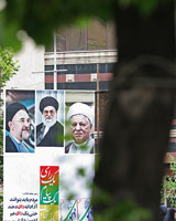 گزارش تصویری: تبلیغات انتخاباتی در سطح شهر تهران