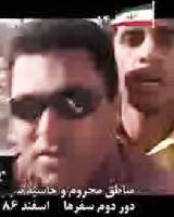 اکبر بنایی و اسماعیل آذربخت در فیلم احمدی‌نژاد