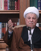 هشدار آیت الله هاشمی رفسنجانی نسبت به آغاز خط توطئه علیه نظام