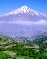 دماوند از نمایی زیبا