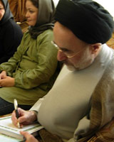 دیدار سید محمد خاتمی از خانواده حسین نورانی‌نژاد