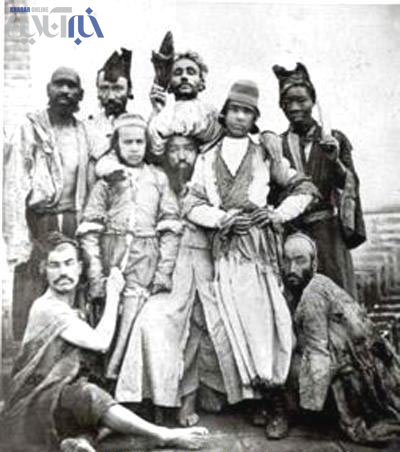 گروه دلقکان نوروزی ناصرالدینشاه